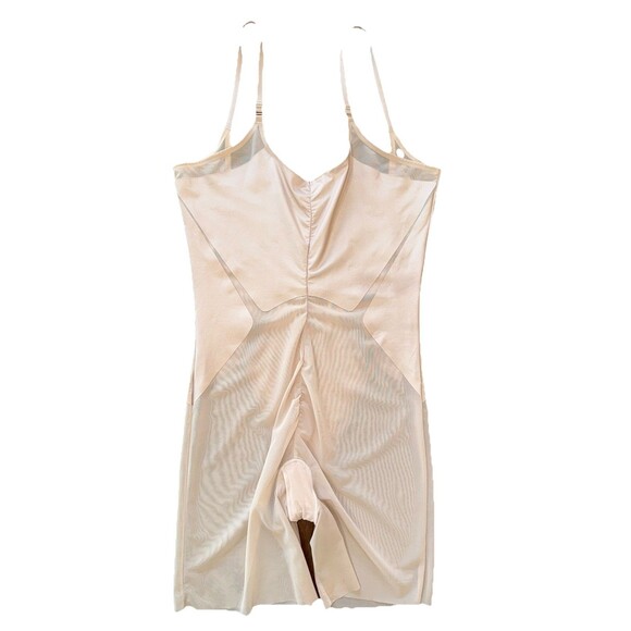 Spanx Haute Contour Nude Shapewear Bodysuit Slip XL Firm Control Lingerie - Picture 2 of 7